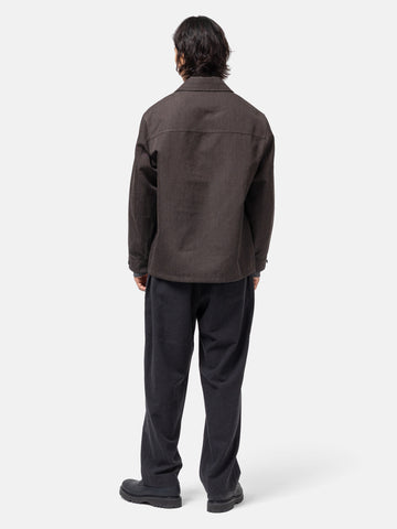 Cale Silk Wool Pant Black, Trousers