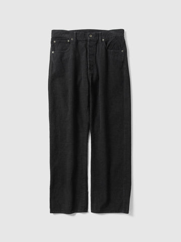 Cale Stone-Washed Corduroy Pant Charcoal, Pants