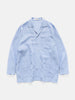 Cale Water Twisted Linen Glen Check LS Shirt White/Blue, Shirts