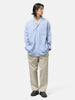 Cale Water Twisted Linen Glen Check LS Shirt White/Blue, Shirts