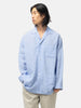 Cale Water Twisted Linen Glen Check LS Shirt White/Blue, Shirts