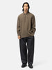 Cale Water Twisted Linen LS Shirt Brown, Shirts