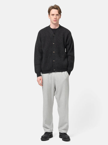 Batoner Cashmere Fox V Cardigan Charcoal, Cardigans