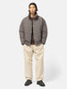CAV EMPT Brushed Soft Cotton One Tuck Pants Beige, Trousers