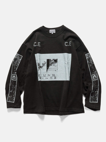 CAV EMPT CGCEGC Heavy Long Sleeve T Black, T-Shirts