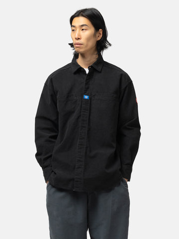CAV EMPT Cotton Design Big Shirt Black, Shirts
