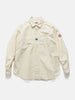 CAV EMPT Cotton Design Big Shirt White, Shirts