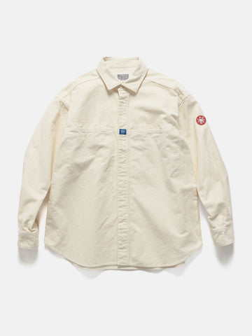 CAV EMPT Cotton Design Big Shirt White, Shirts