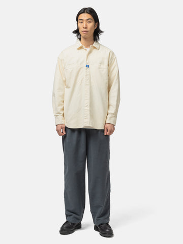 CAV EMPT Cotton Design Big Shirt White, Shirts