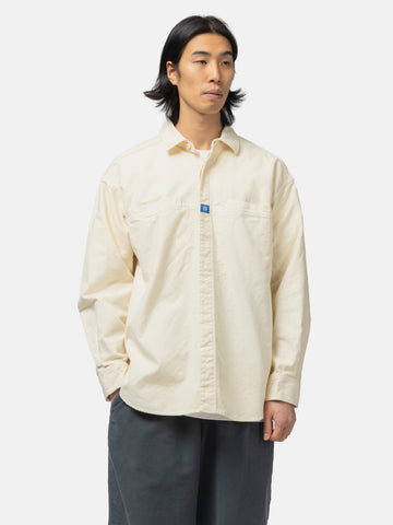 CAV EMPT Cotton Design Big Shirt White, Shirts