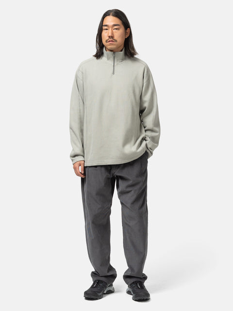 CAV EMPT DBL Knit Half Zip Long Sleeve Khaki, Sweaters