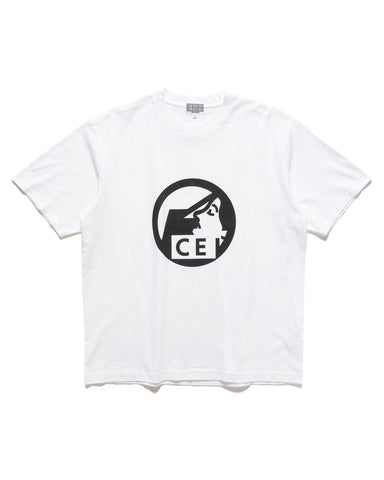 CAV EMPT Flat Pre Cog T White, T-Shirts