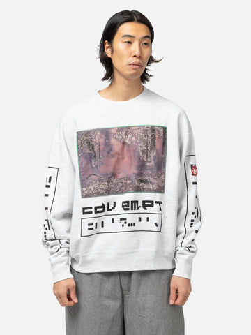 CAV EMPT Gondol4w1$h Crew Neck Grey, Sweatshirts