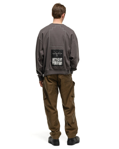 CAV EMPT Inverter Crew Neck Charcoal, Sweaters