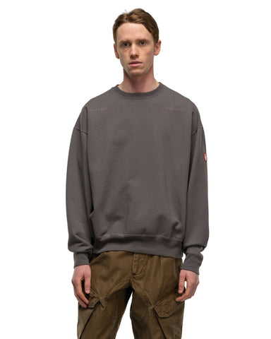 CAV EMPT Inverter Crew Neck Charcoal, Sweaters