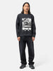 CAV EMPT MD P2P Raglan Long Sleeve Charcoal, T-Shirts
