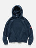 CAV EMPT Neck Snap DBL Knit Hoody Navy, Hoodies