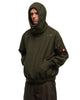 CAV EMPT Neck Snap Fleece Hoody Green, Sweaters