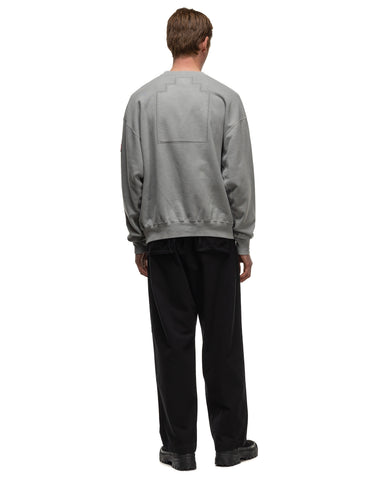 CAV EMPT Overdye All Mod Coms Crew Neck Grey, Sweaters