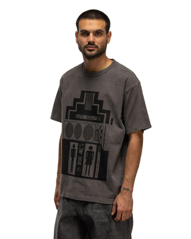 CAV EMPT Overdye C4V Emp7 T Charcoal, T-Shirts