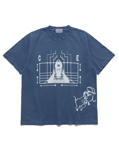 CAV EMPT Overdye Cause And Effect T Navy, T-Shirts
