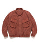 CAV EMPT Overdye Community Button Jacket Brown, Outerwear