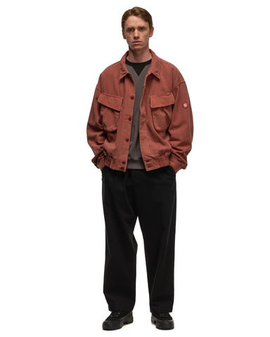 CAV EMPT Overdye Community Button Jacket Brown, Outerwear