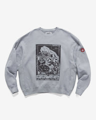 CAV EMPT Overdye Fk Mindfulnessblock Crew Neck Grey, Sweaters