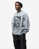 CAV EMPT Overdye Fk Mindfulnessblock Crew Neck Grey, Sweaters