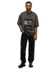 CAV EMPT Overdye Frame6 Crew Neck Charcoal, Sweaters