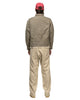 CAV EMPT Overdye Light Cotton Button Jacket Khaki, Outerwear
