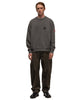 CAV EMPT Overdye Pre Cog Crew Neck Charcoal, Sweaters