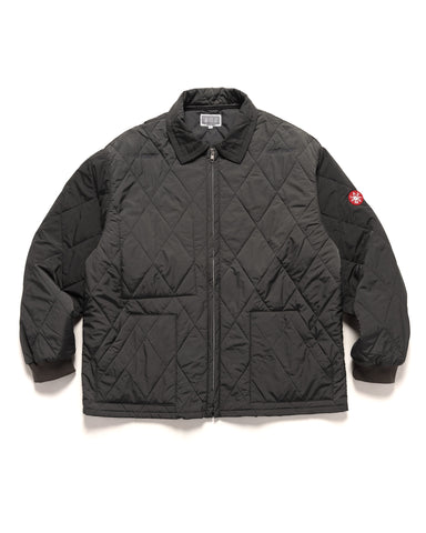 CAV EMPT Quilt Zip Jacket Charcoal, Outerwear