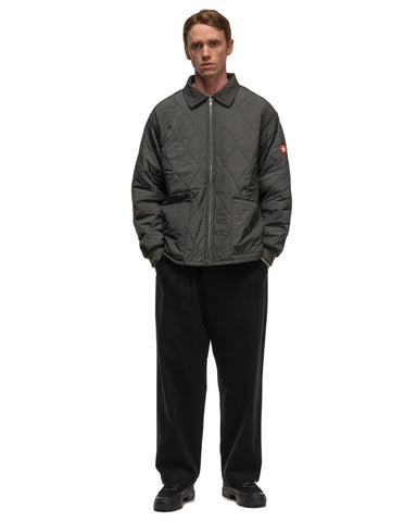 CAV EMPT Quilt Zip Jacket Charcoal, Outerwear