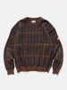 CAV EMPT Rectangular Bar Knit Brown, Sweaters