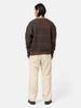 CAV EMPT Rectangular Bar Knit Brown, Sweaters