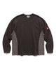 CAV EMPT Side Seam Double Knit Long Sleeve Charcoal, Sweaters