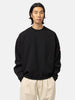 CAV EMPT Solid Loose Crew Neck Black, Sweatshirts