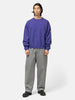 CAV EMPT Solid Loose Crew Neck Purple, Sweatshirts