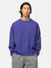 CAV EMPT Solid Loose Crew Neck Purple, Sweatshirts