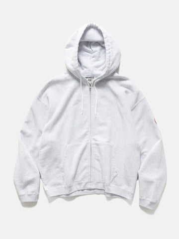 CAV EMPT Solid Loose Zip Hoody Grey, Hoodies