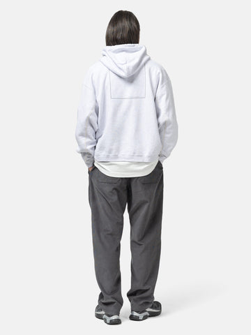 CAV EMPT Solid Loose Zip Hoody Grey, Hoodies
