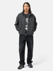 CAV EMPT Stand Collar Boa Zip Up Grey, Fleece Jackets