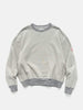 CAV EMPT Stripe Rib Solid Crew Neck Khaki, Sweatshirts