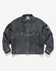 CAV EMPT Suede Trucker Jacket Grey, Outerwear