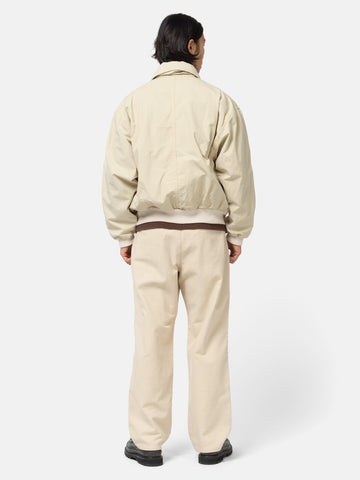 CAV EMPT Washed Cotton Light Zip Jacket Beige, Jackets