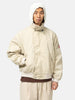 CAV EMPT Washed Cotton Light Zip Jacket Beige, Jackets