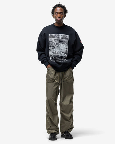 CAV EMPT Washed Fk Hyperferma Crew Neck, Sweaters