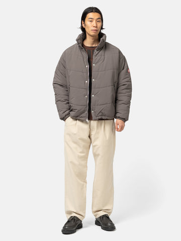 CAV EMPT Wave Stitch Puff Jacket Grey, Down Jackets