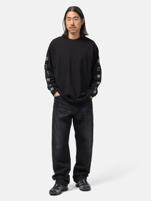 CAV EMPT Willow Long Sleeve T Black, T-Shirts